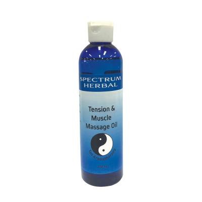 Spectrum Herbal Tao Aromatherapy Massage Oil Tension & Muscle 250ml